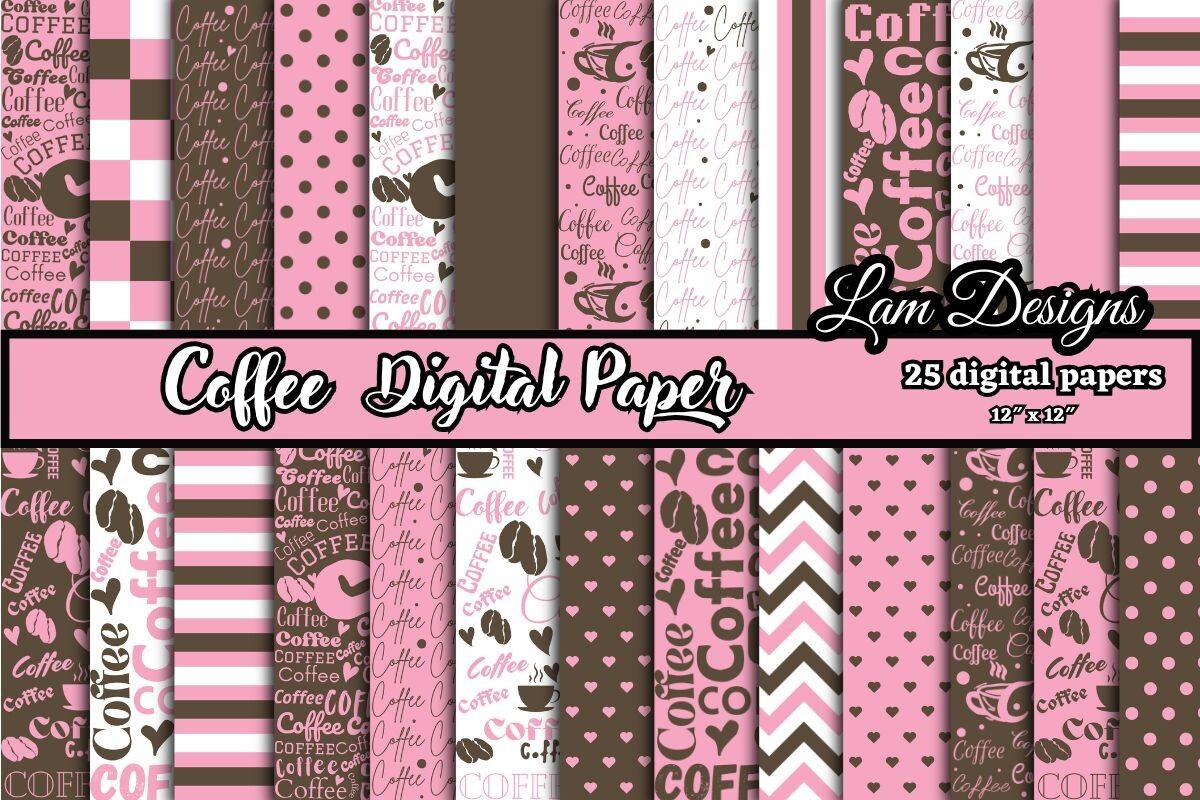 Coffee Digital Papers